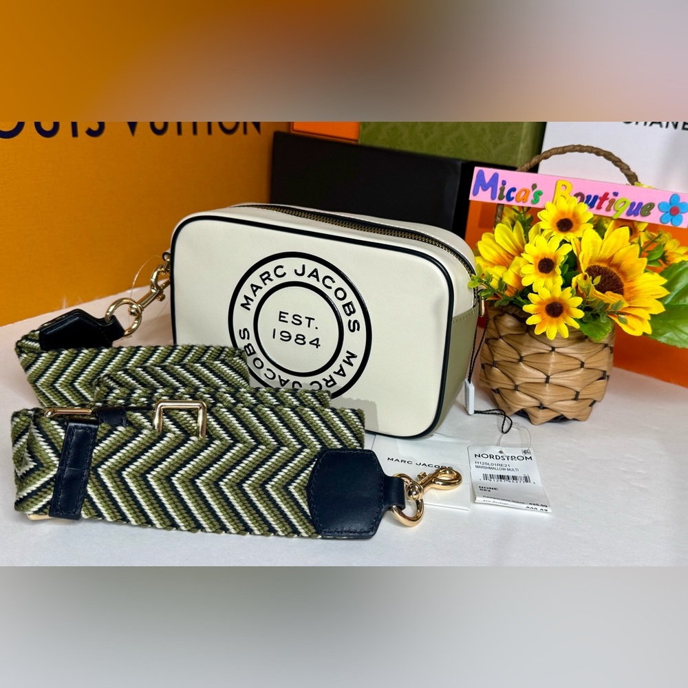 🆕MARC JACOBS Flash Leather Camera Crossbody Bag from NORDSTROM 💯Authentic🔥